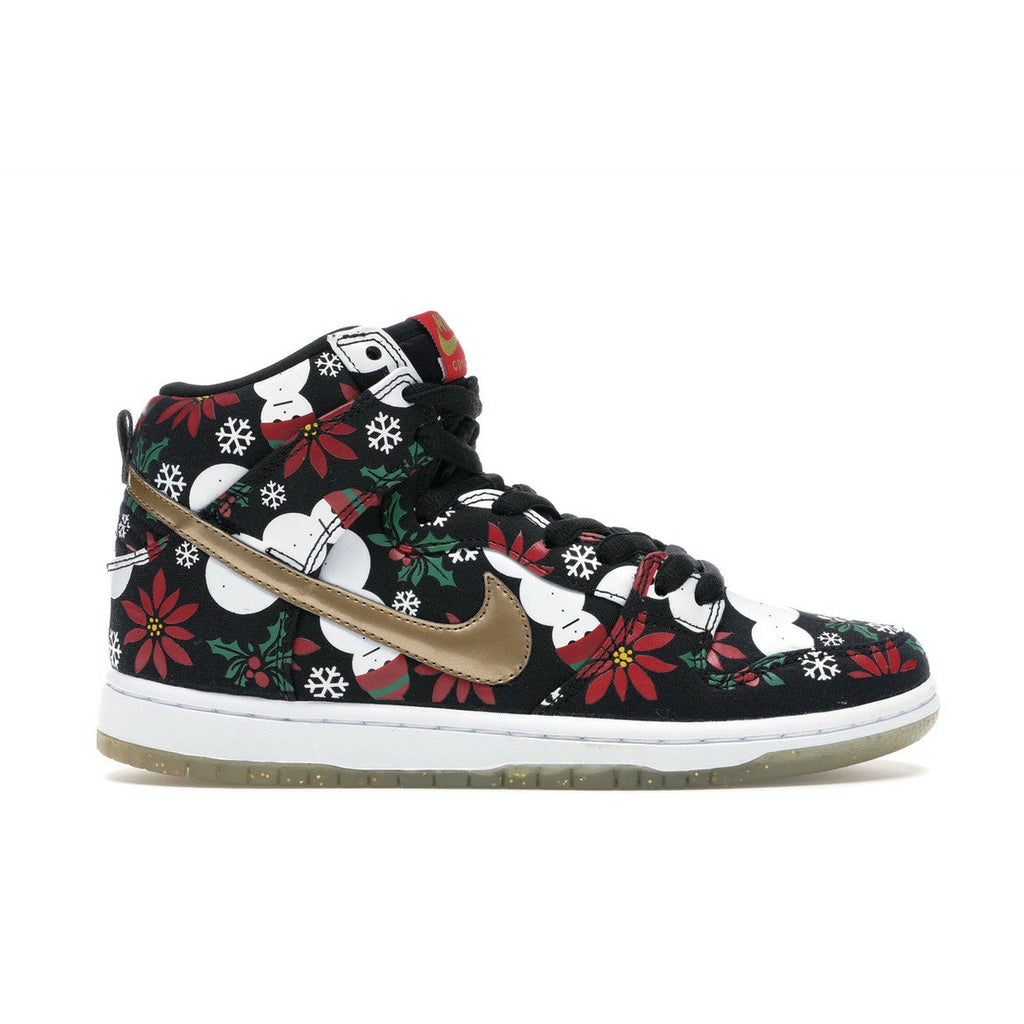 Nike SB Dunk High Concepts Ugly Christmas Sweater Black