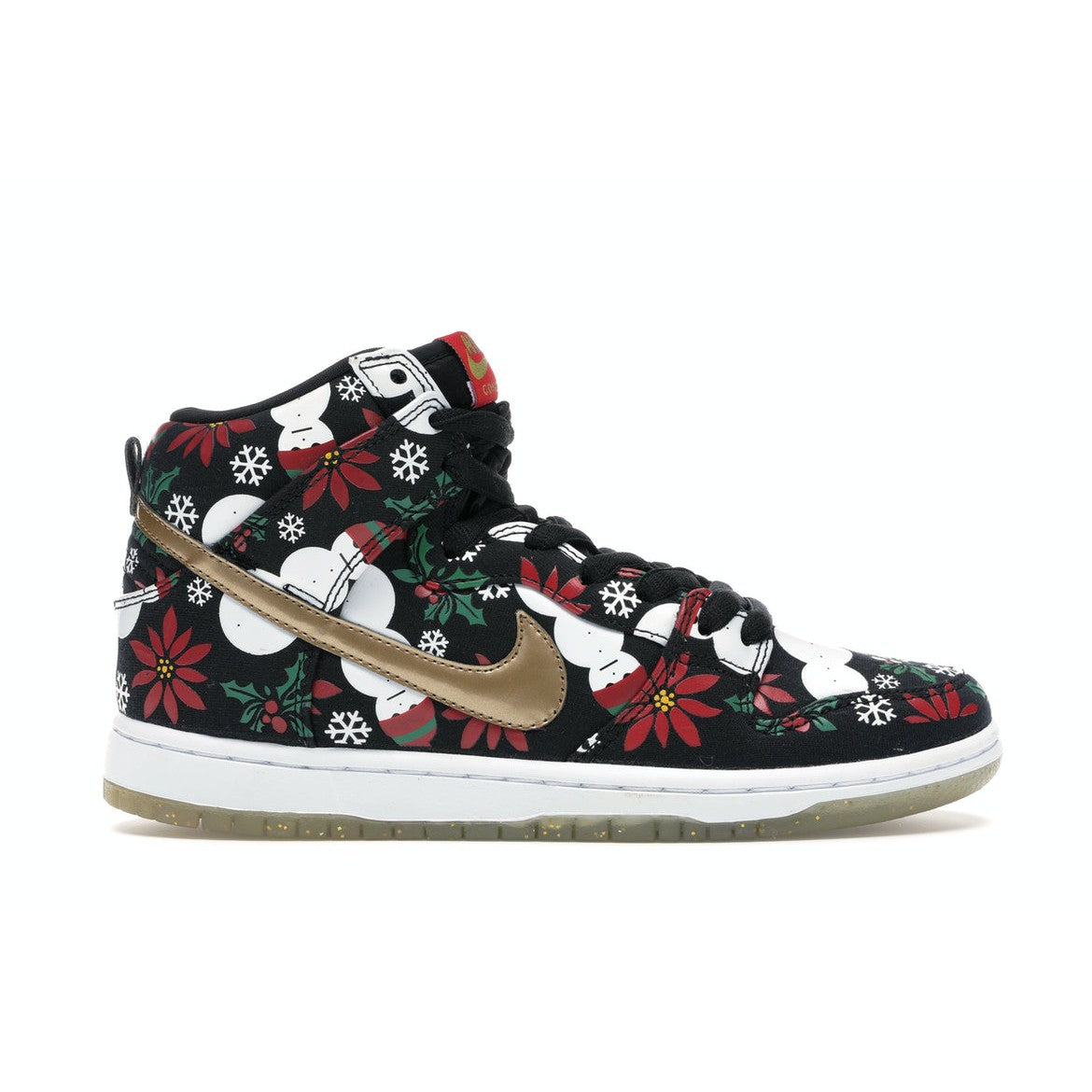 Nike SB Dunk High Concepts Ugly Christmas Sweater Black