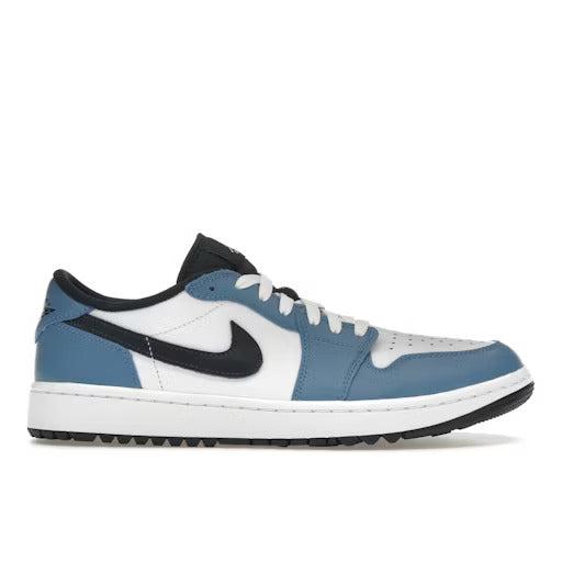 Jordan 1 Low Golf White Aegean Storm