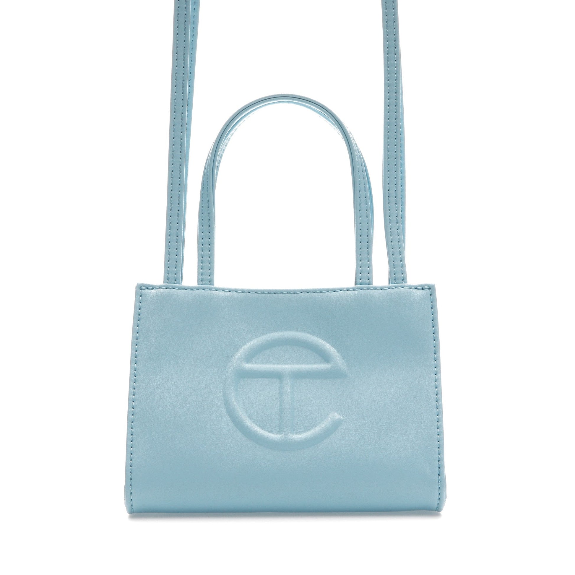 Telfar Shopping Bag Small Pool Blue