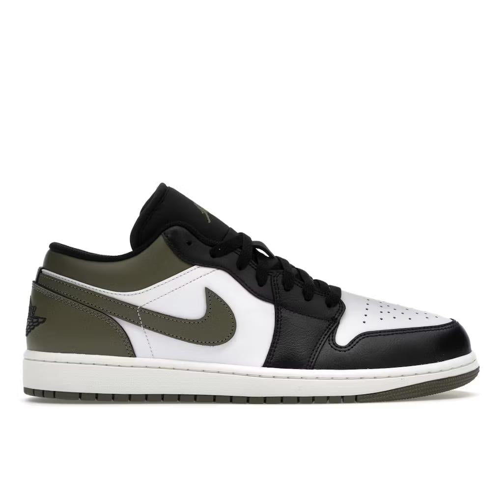 Jordan 1 Low Black Toe Medium Olive