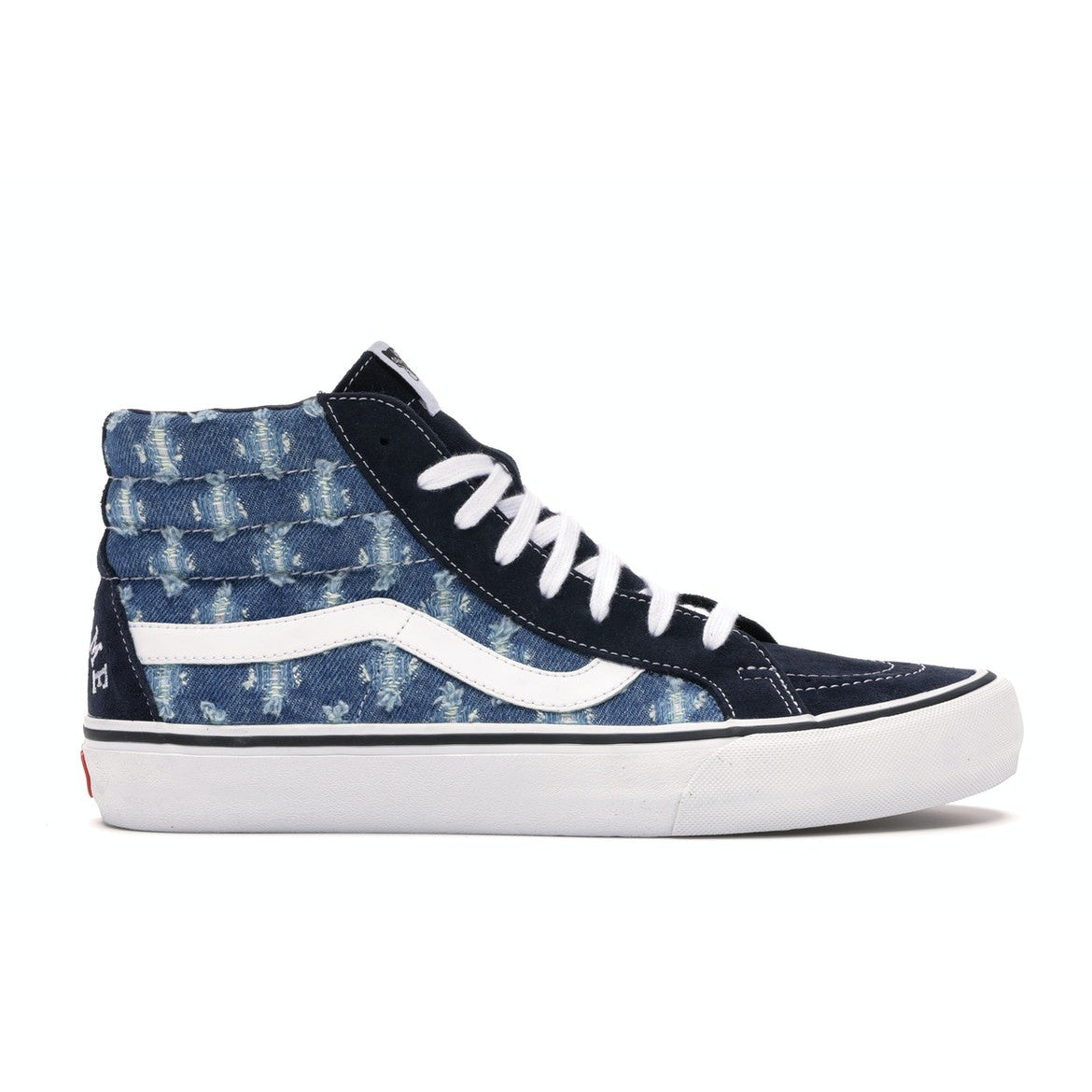 Vans Sk8-Hi Supreme Hole Punch Denim Blue