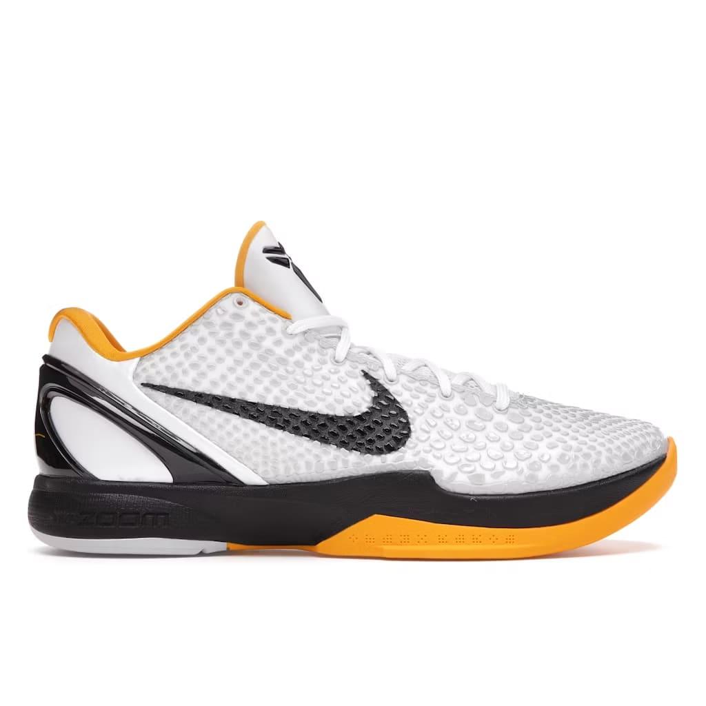 Kobe 6 Protro Playoff Pack White Del Sol