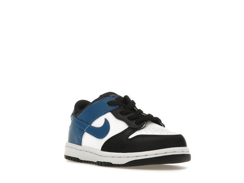 Nike Dunk Low Black White Blue (TD)