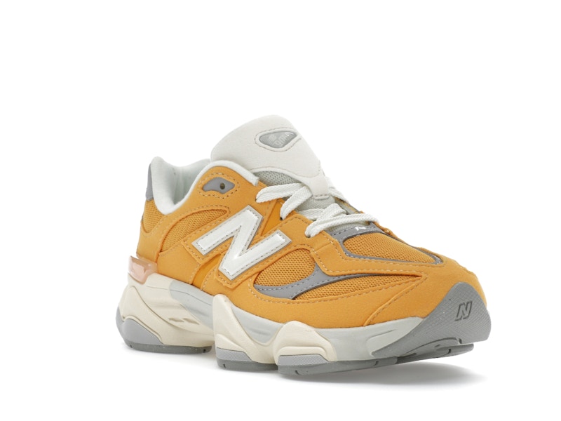 New Balance 9060 Little Kid 'Varsity Gold / Bone'