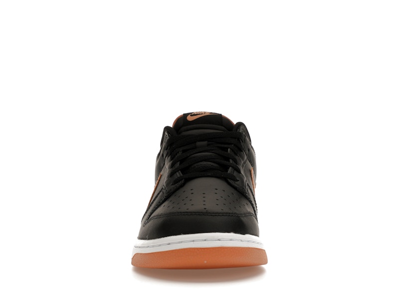 Nike Dunk Low Black Amber Brown