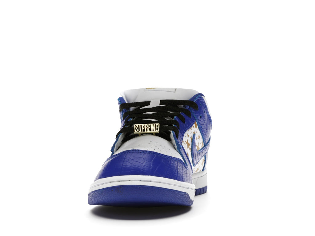 Nike SB Dunk Low Supreme Stars "Hyper Royal"