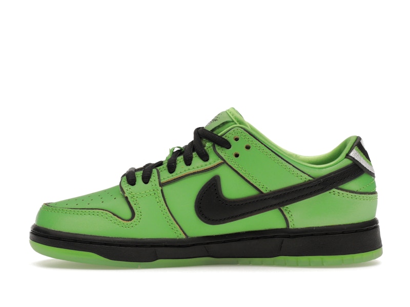 Nike SB Dunk Low The Powerpuff Girls Buttercup (PS)
