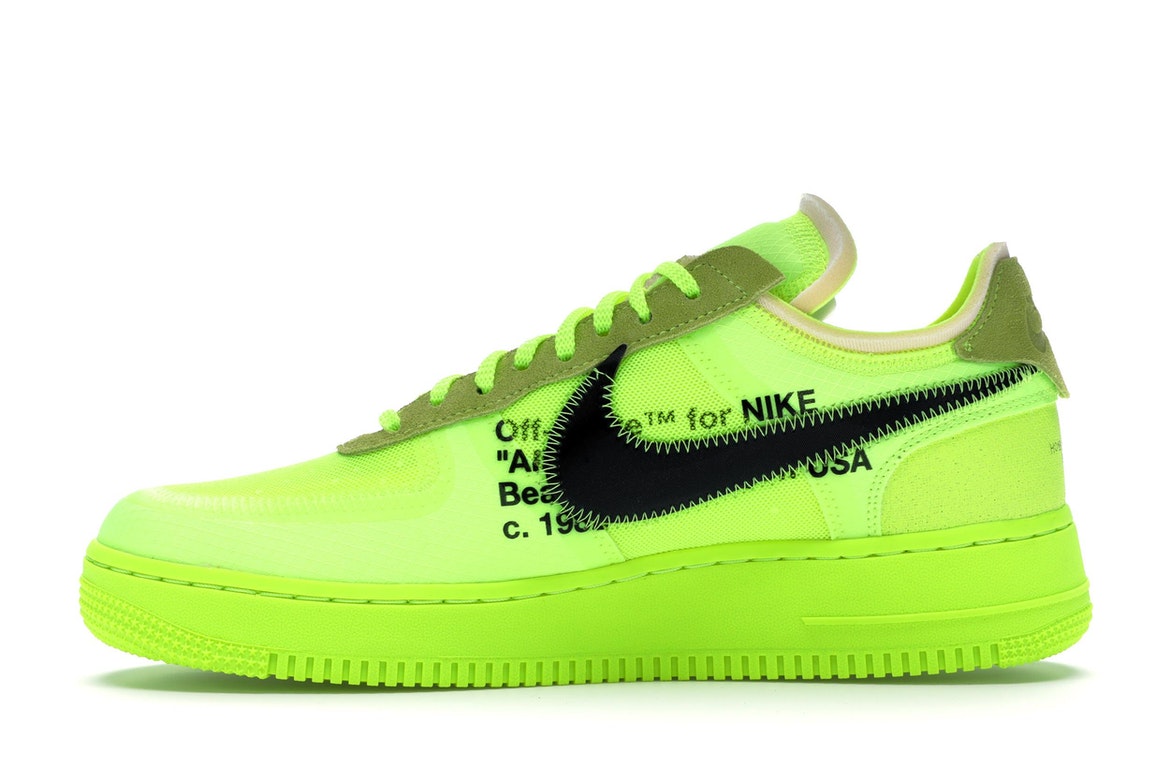 Nike Air Force 1 Low x Off White "Volt"