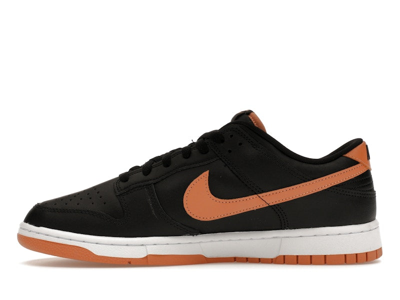 Nike Dunk Low Black Amber Brown
