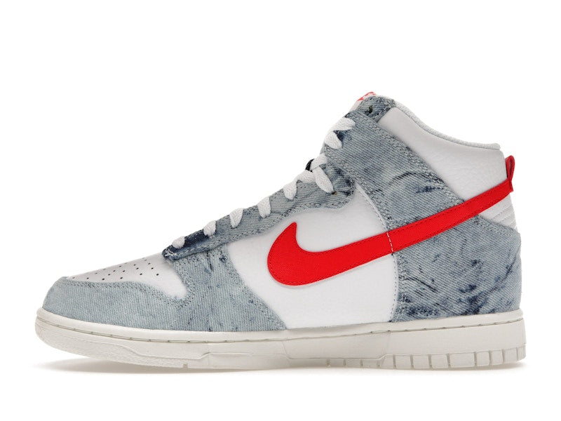 Nike Dunk High Washed Denim Pack (W)