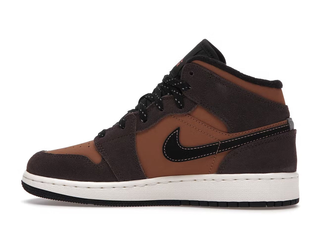 Jordan 1 Mid SE Dark Chocolate (GS)