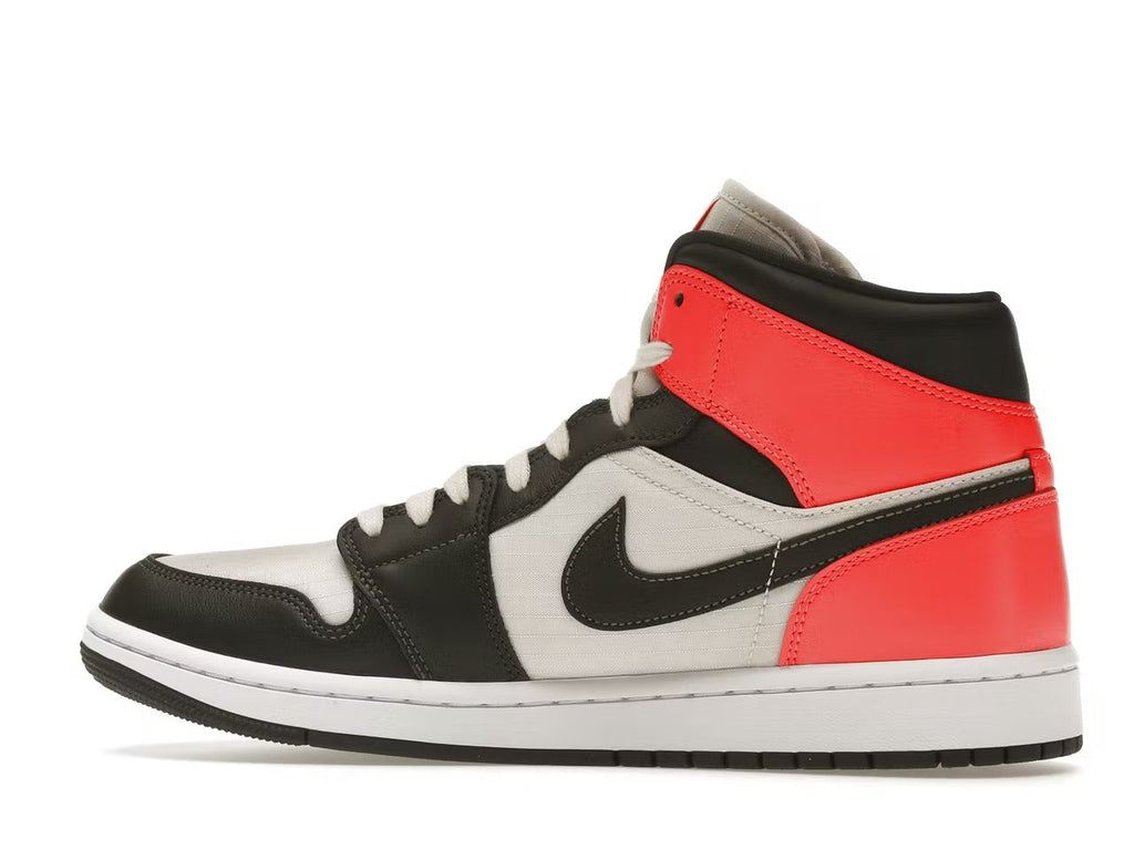 Air Jordan 1 Mid "Newsprint" Light Orewood Brown (W)