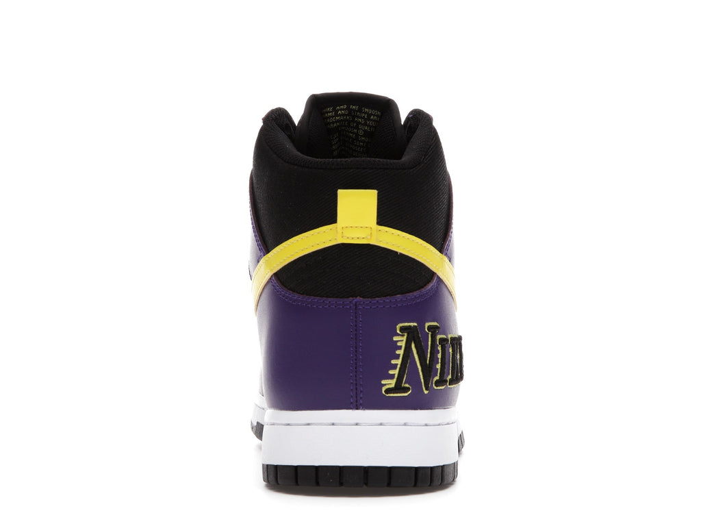Dunk High Premium EMB 'Lakers'