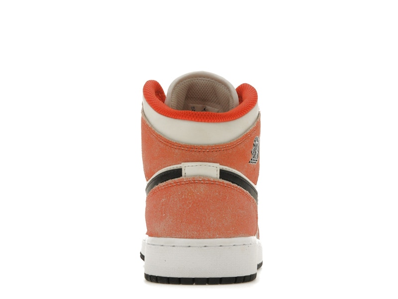 Air Jordan 1 Mid “Orange Suede” GS