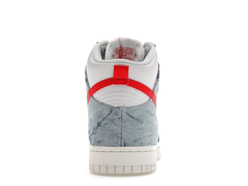 Nike Dunk High Washed Denim Pack (W)