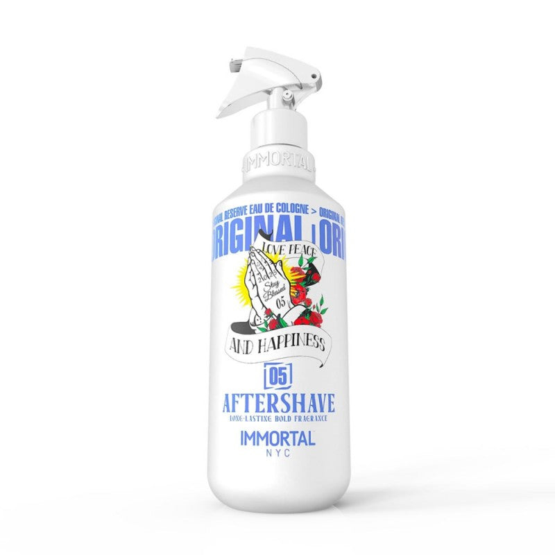 IMMORTAL STAY BLESSED 05 AFTERSHAVE COLOGNE 16.9OZ