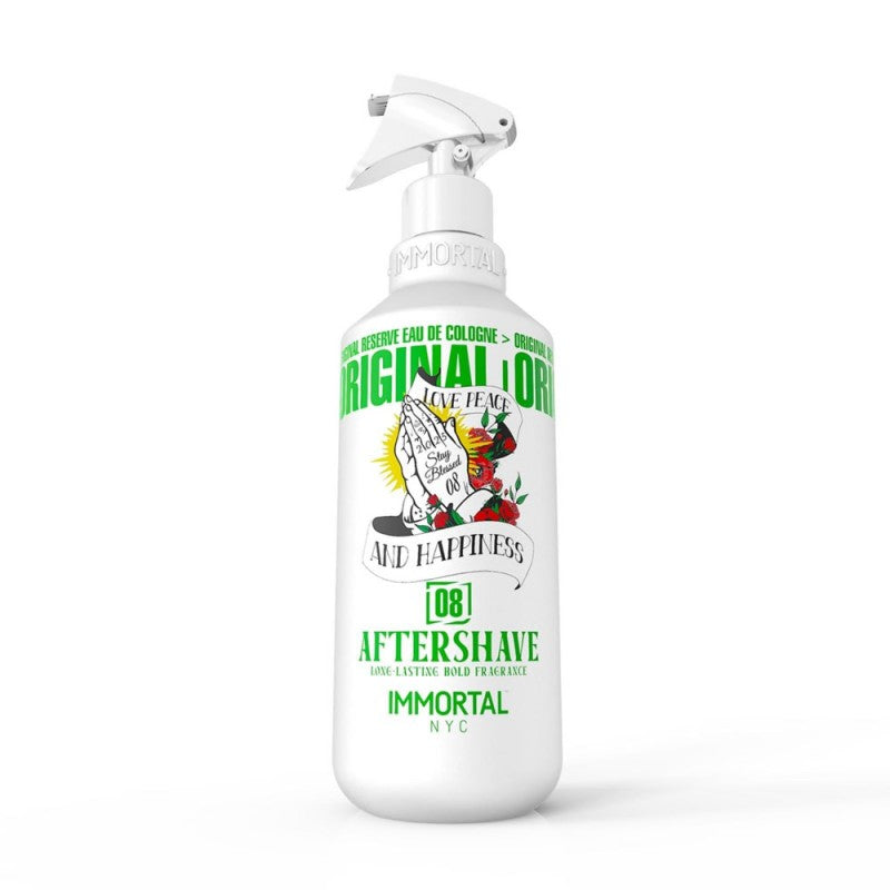 IMMORTAL STAY BLESSED 08 AFTERSHAVE COLOGNE 16.9OZ