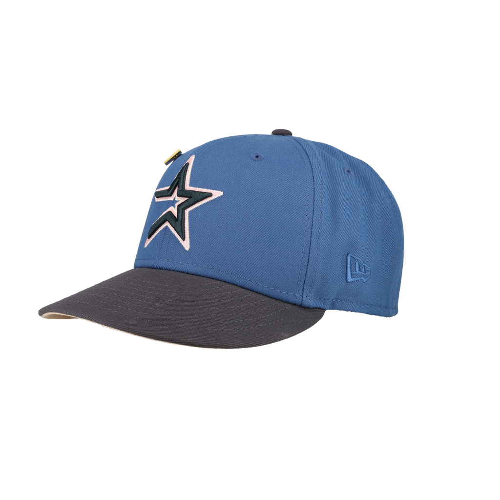 Houston Astros Indigo Graphite Collection Celebrating 40 Years Fitted Hat