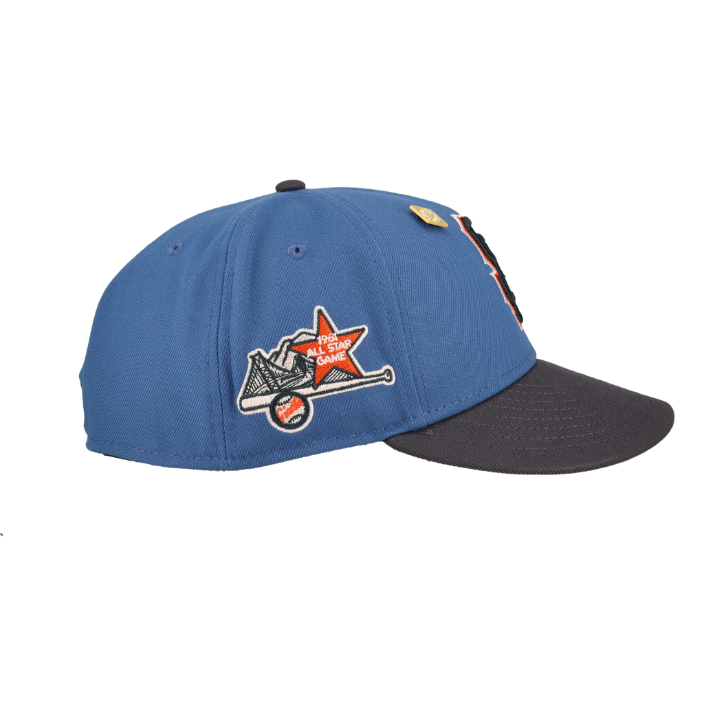 San Francisco Giants Indigo Graphite Collection 1961 All Star Game Fitted Hat