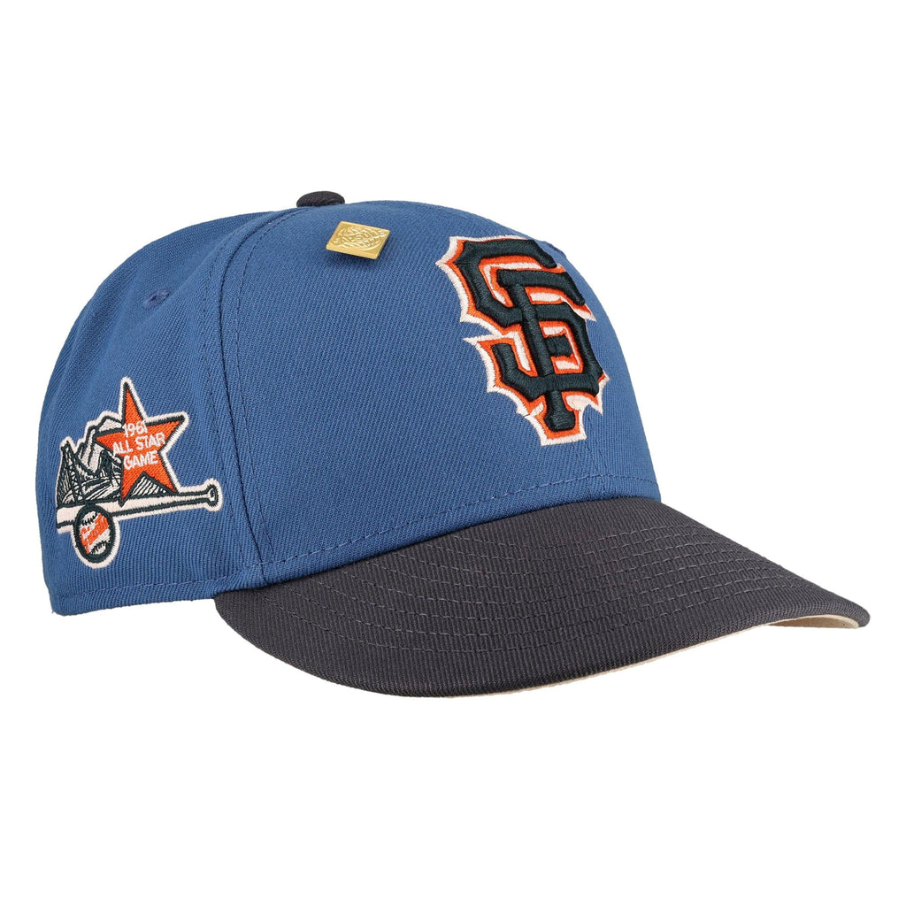 San Francisco Giants Indigo Graphite Collection 1961 All Star Game Fitted Hat