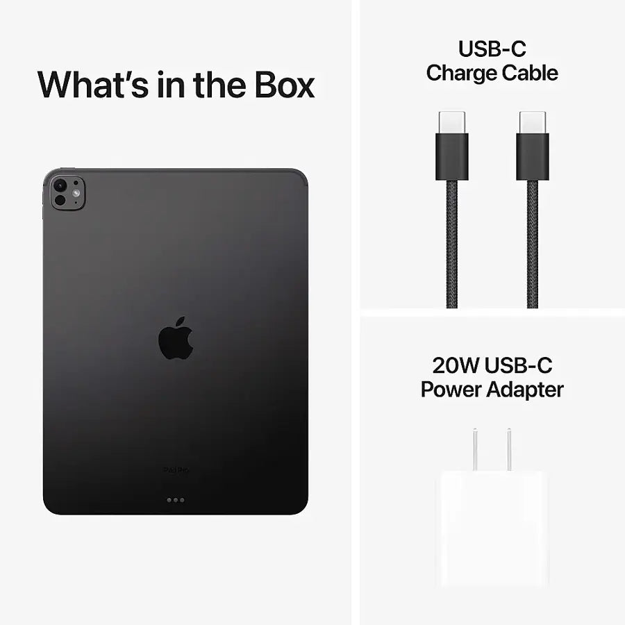 iPad Pro 13‑inch (2024) Ultra Retina – M4 10‑Core CPU/GPU • Cellular 5G – 16GB RAM 1TB SSD • 100% BH