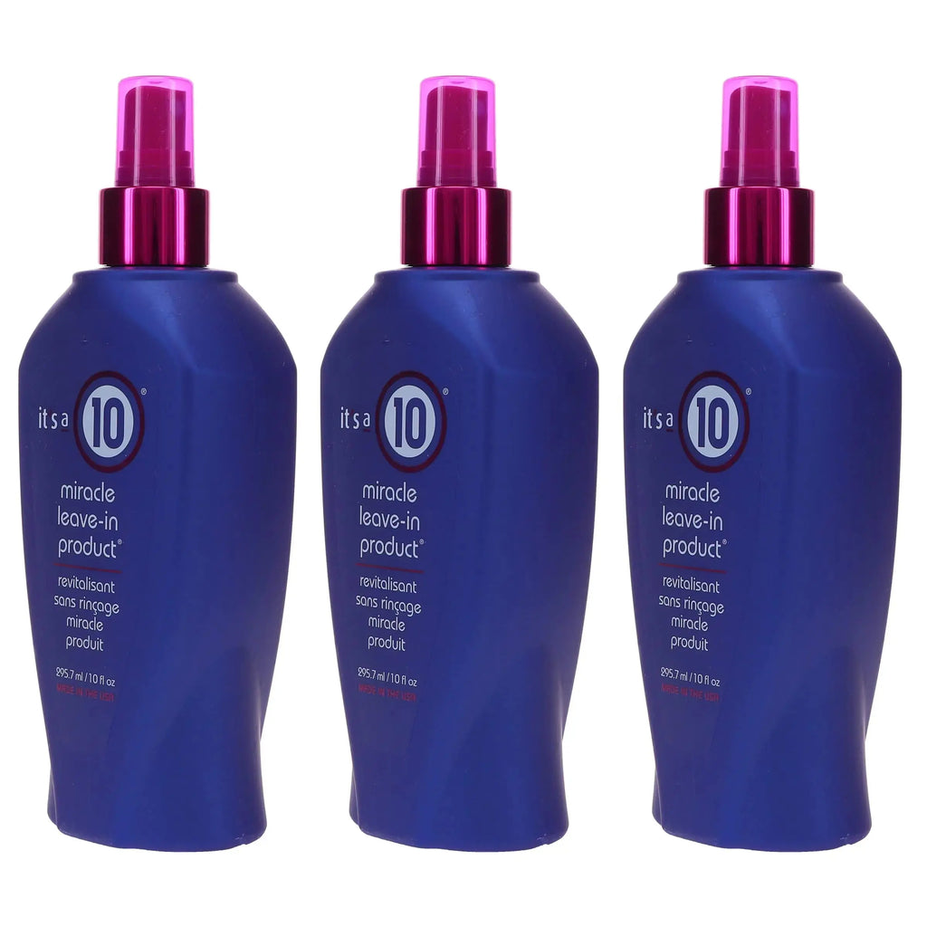 it's a 10 Miracle Leave-In product 10 oz (Pack of 3) Sunflower 10 Fl Oz (Pack of 3)