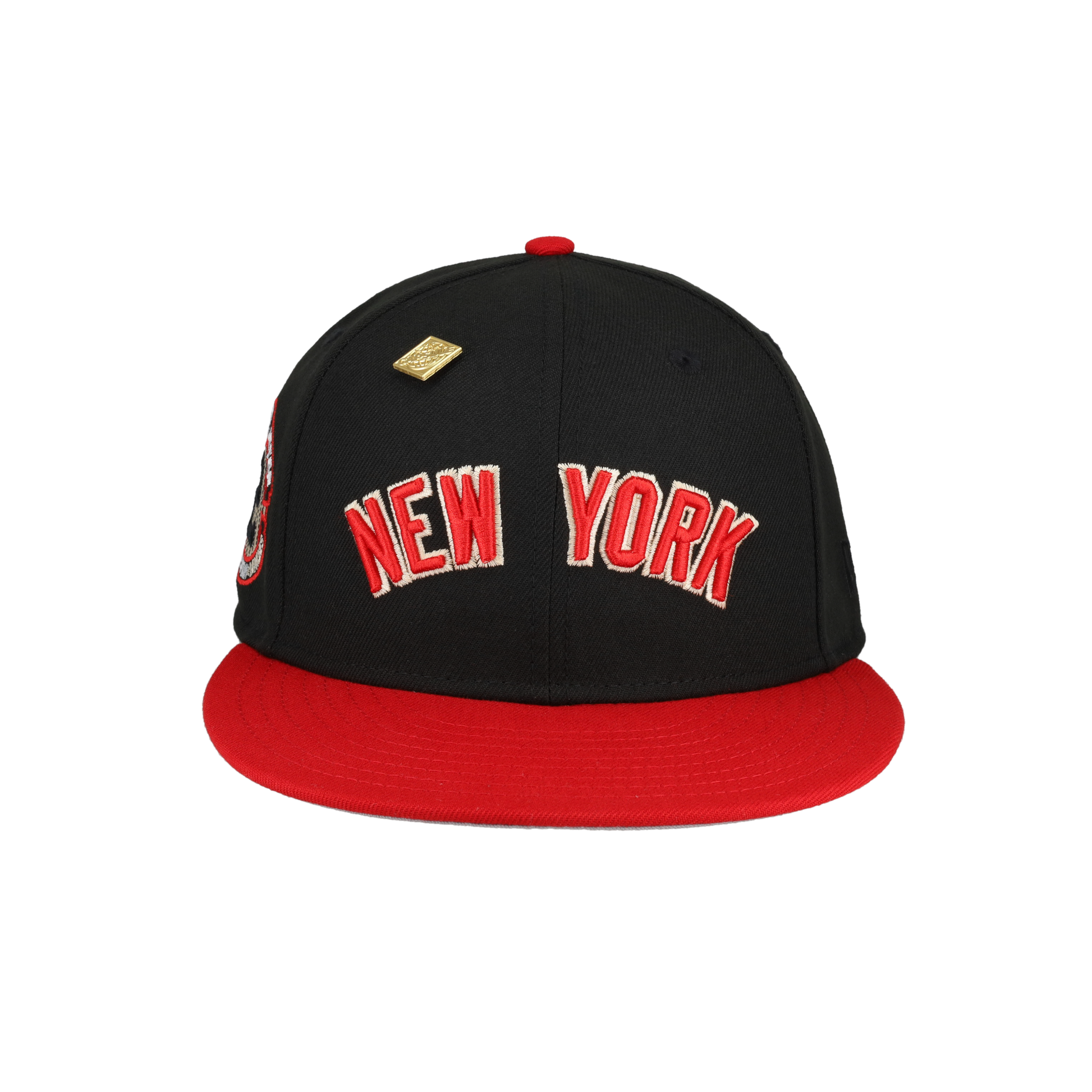 New York Yankees Derek Jeter Patch Script Logo 59fifty Fitted Hat
