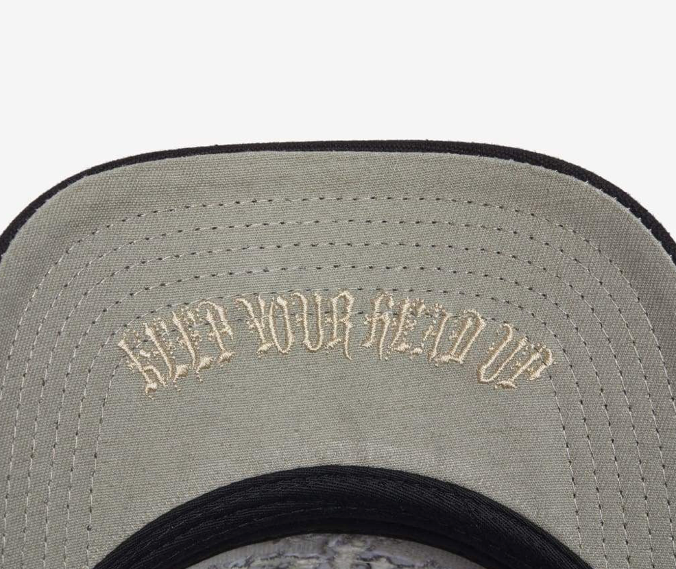 Godspeed Forever Trucker Hat Og (Black/Grey Brim)
