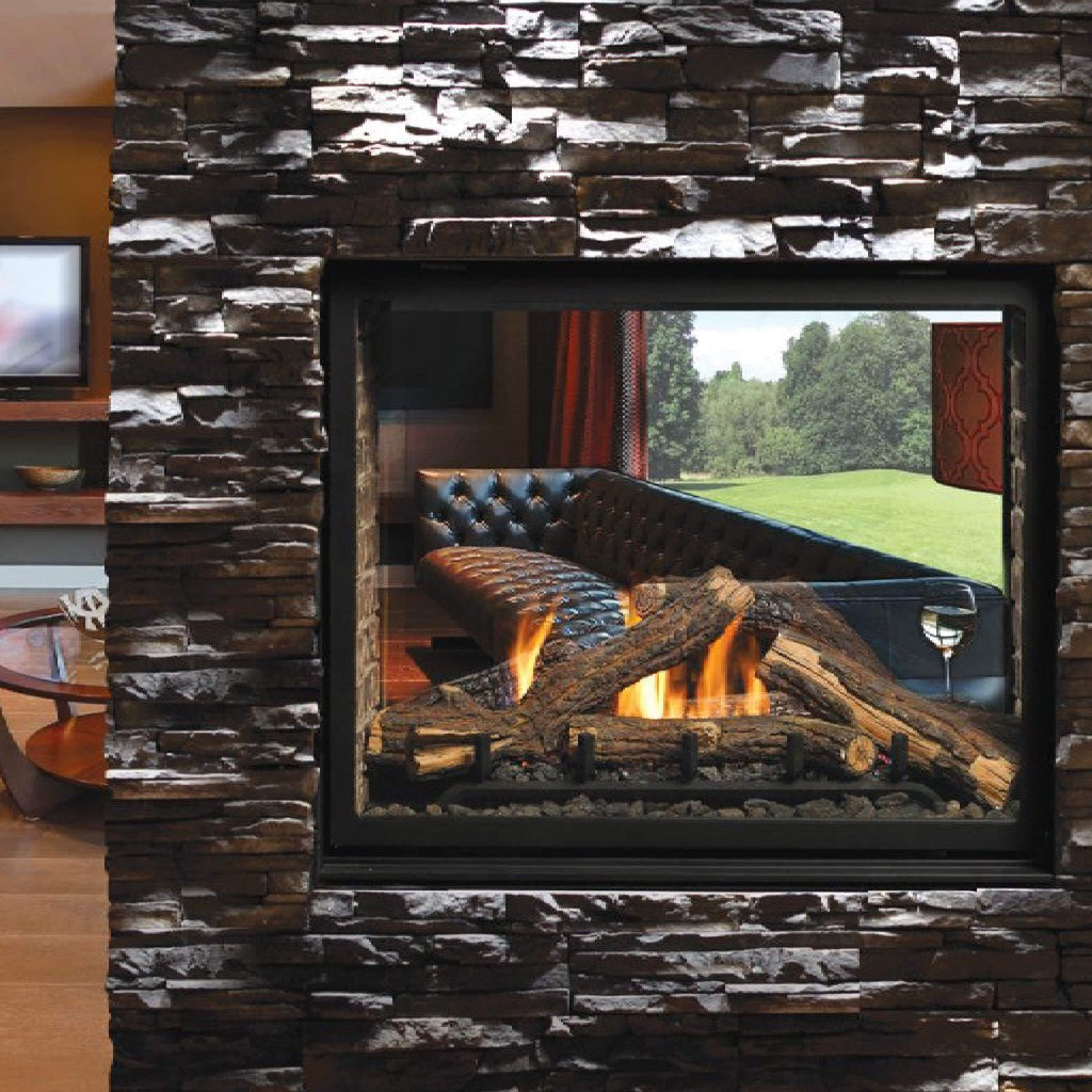 Kingsman Bentley ST 43" Zero Clearance Direct Vent Fireplace (SAK41689)