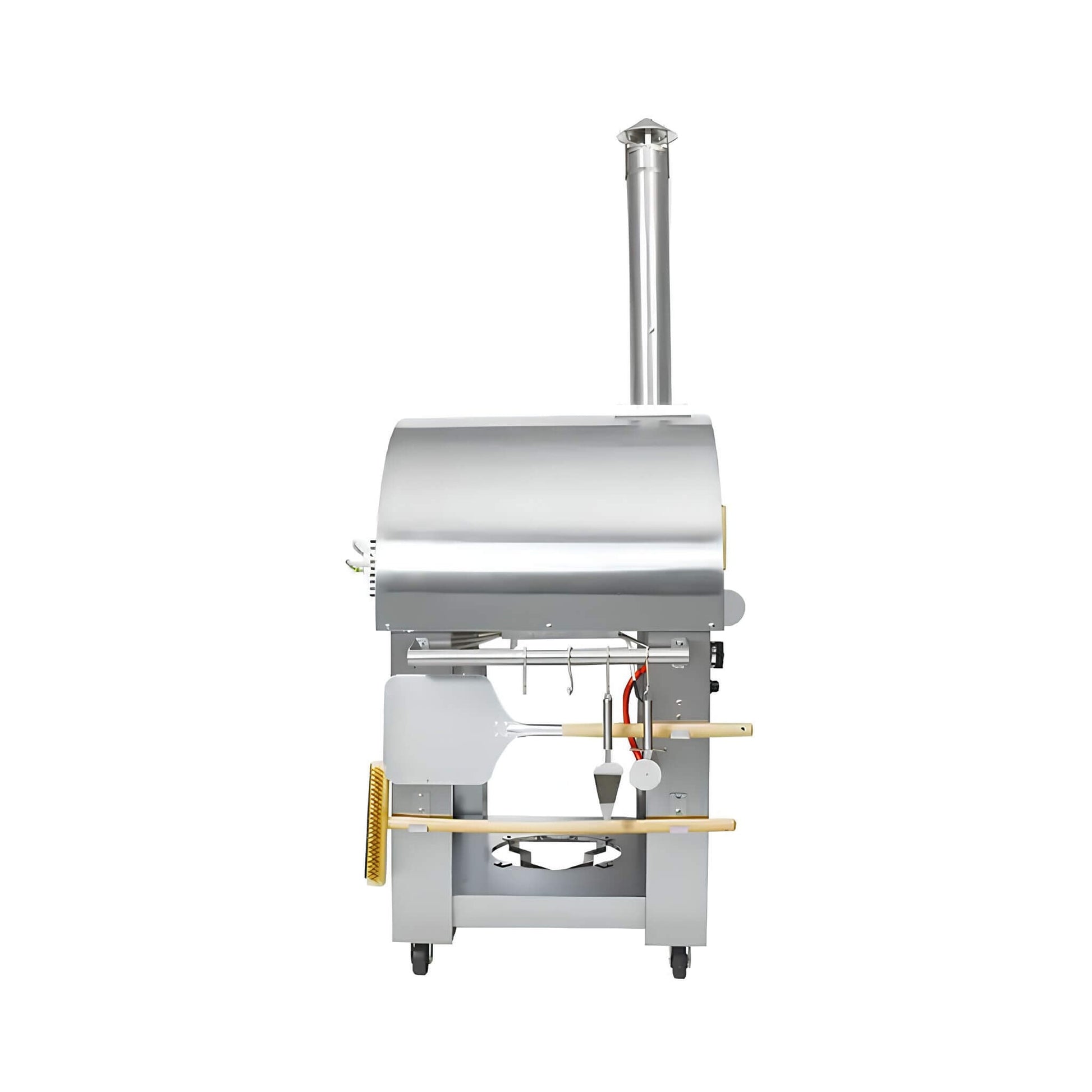 KoKoMo Grills Premium 32-Inch Stainless Steel Dual Fuel Gas Or Wood Fired Pizza Oven [KO-PIZZAOVEN] (SAK14753)