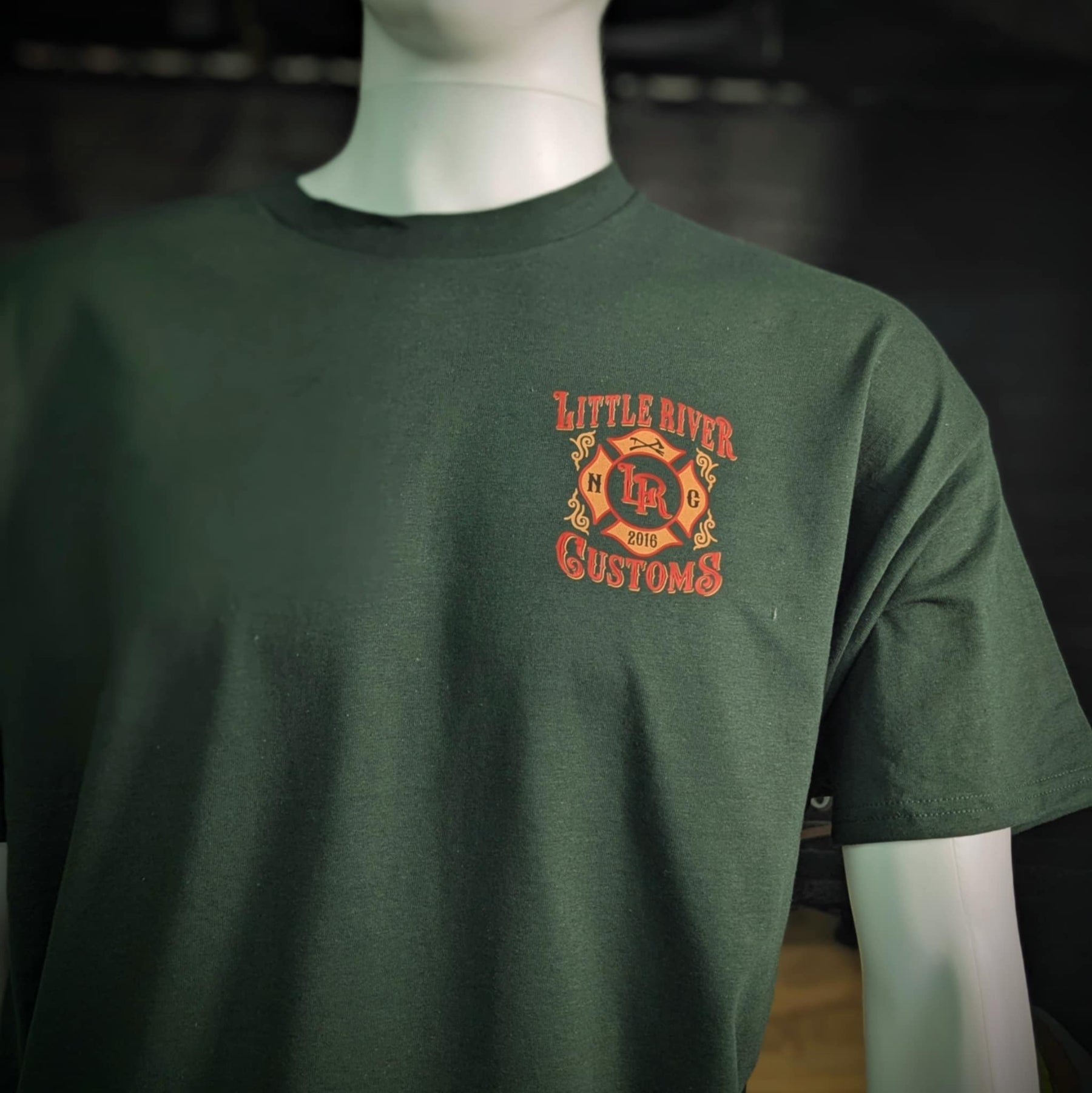 Last Truckie Firefighter Tee