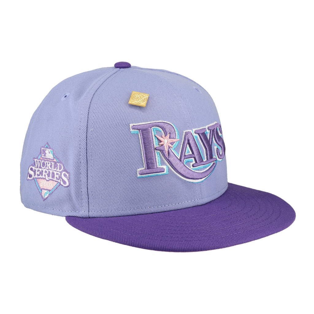 Tampa Bay Rays 2008 World Series Patch New Era 59Fifty Fitted Hat