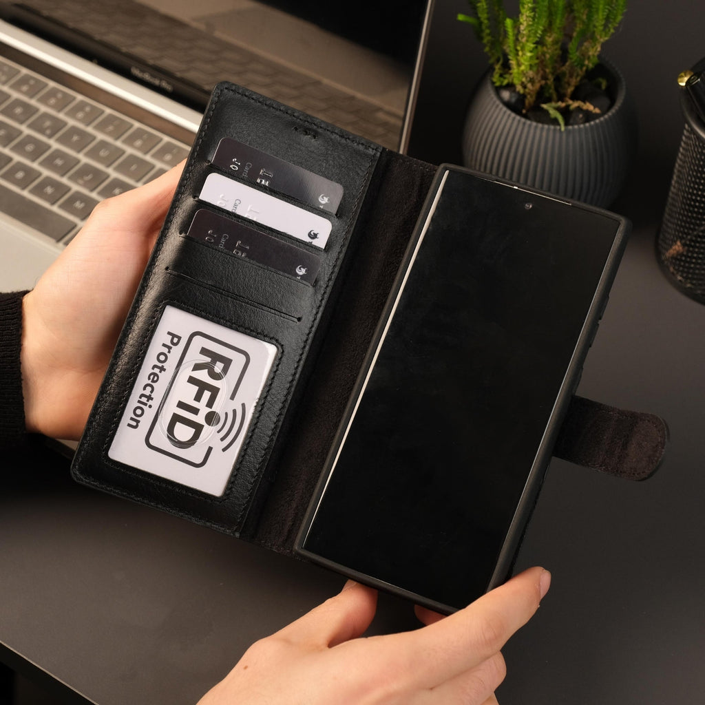 Leather Samsung Galaxy S25 Ultra Wallet Case | Buffalo