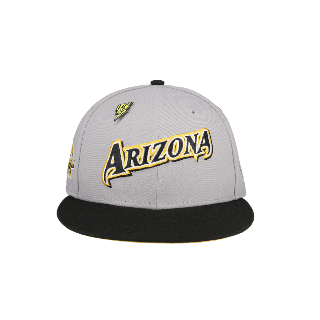 Arizona Diamondbacks Lightning Collection 2001 World Series Fitted Hat
