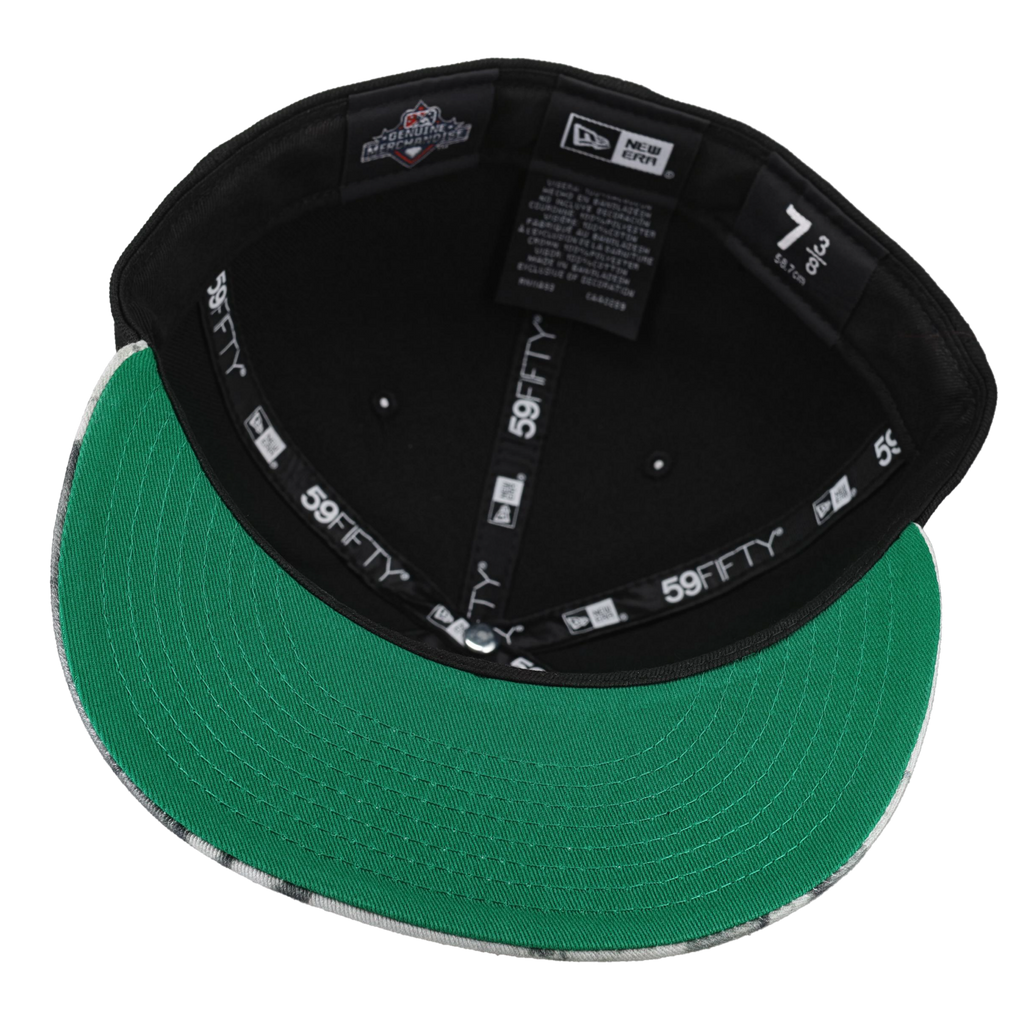 Buffalo Bisons Liquid Metal Swinging Bison Patch 59Fifty Fitted Hat