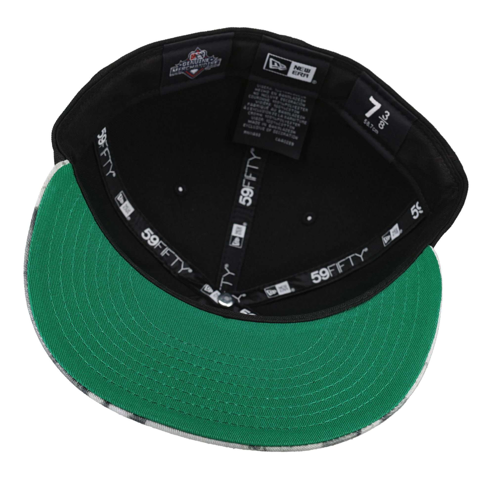 Buffalo Bisons Liquid Metal Swinging Bison Patch 59Fifty Fitted Hat