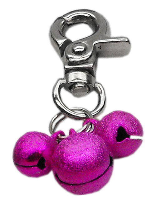 Lobster Claw Bell Charm Aqua
