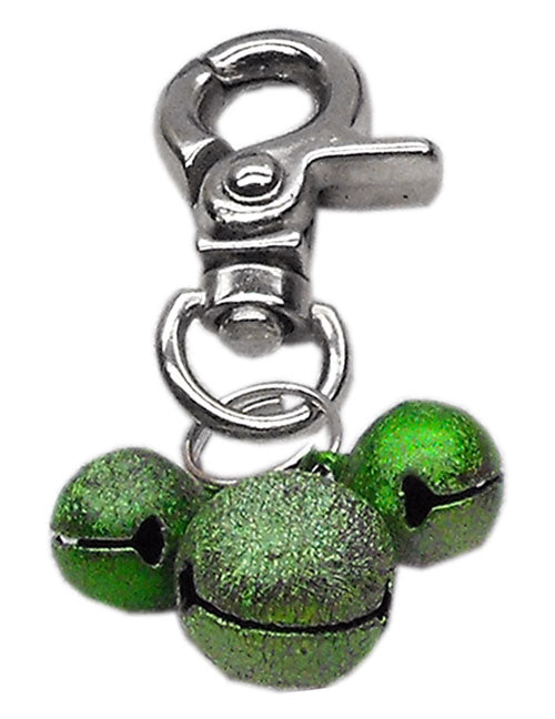 Lobster Claw Bell Charm Aqua