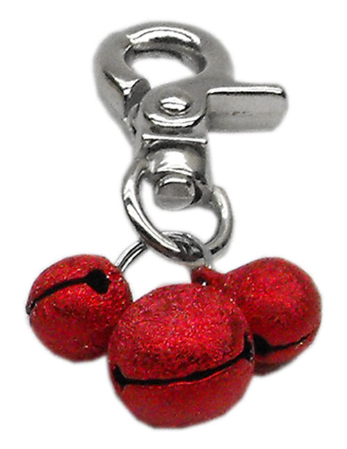 Lobster Claw Bell Charm Aqua