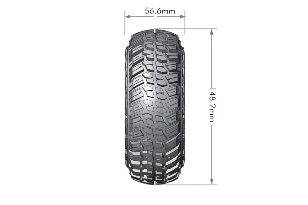 Louise R/C CR-Griffin 1/10 2.2" Crawler Tires Super Soft Unmounted Pair