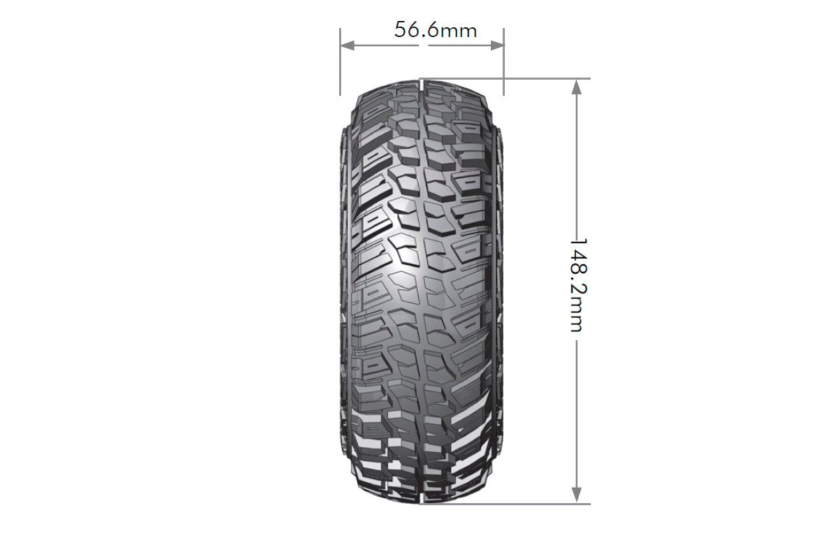 Louise R/C CR-Griffin 1/10 2.2" Crawler Tires Super Soft Unmounted Pair