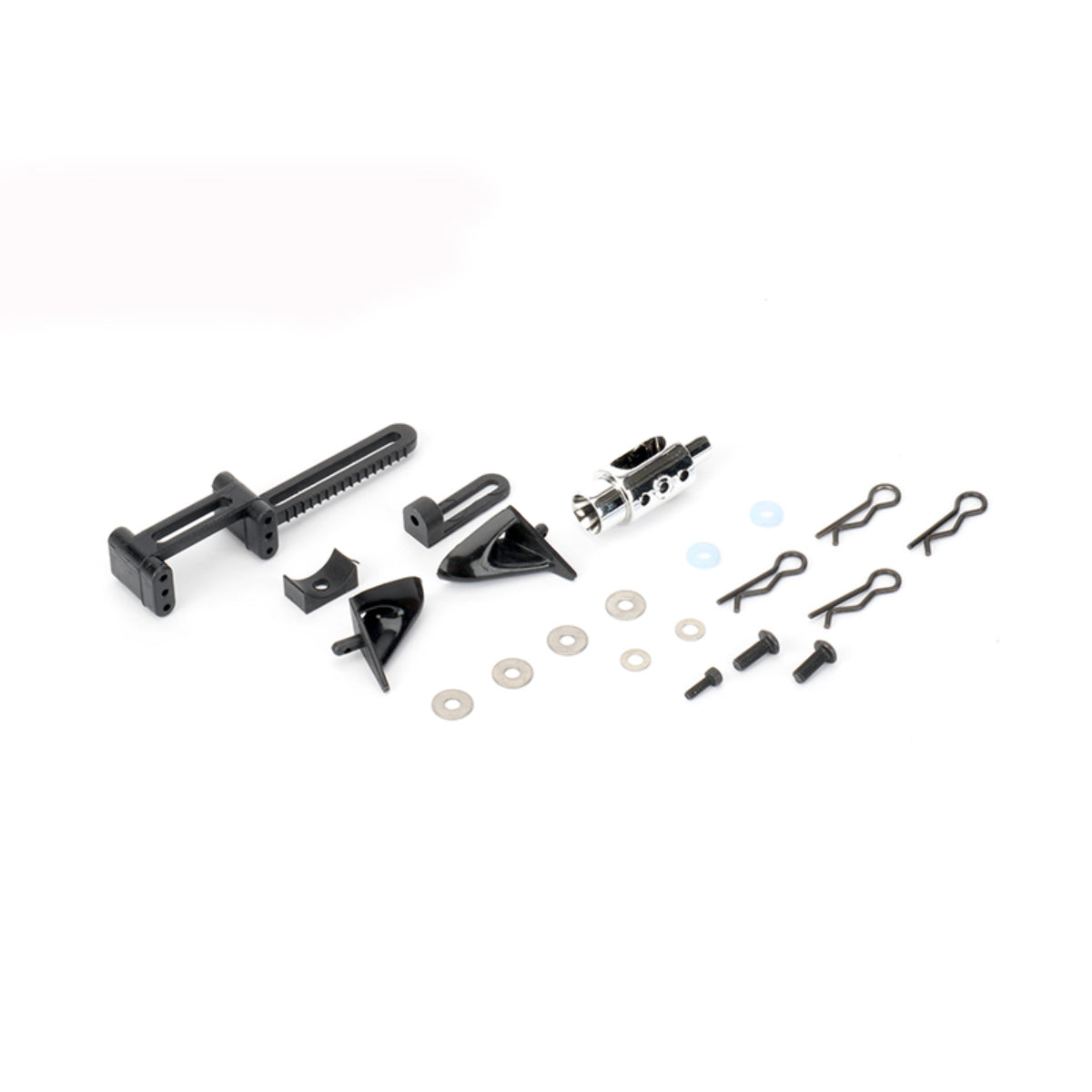 Louise R/C Scale Back Mirror & Exhaust Pipe Set for T410 Drift & Rally