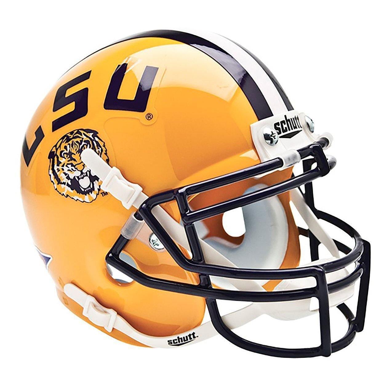 LSU Tigers College Football Collectible Mini Helmet - Picture Inside - FANZ Collectibles