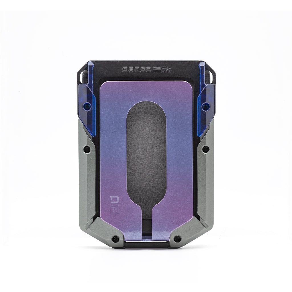 M4 Special Edition Maverick™ Rail Wallet with Burple Anodized Titanium Money Clip