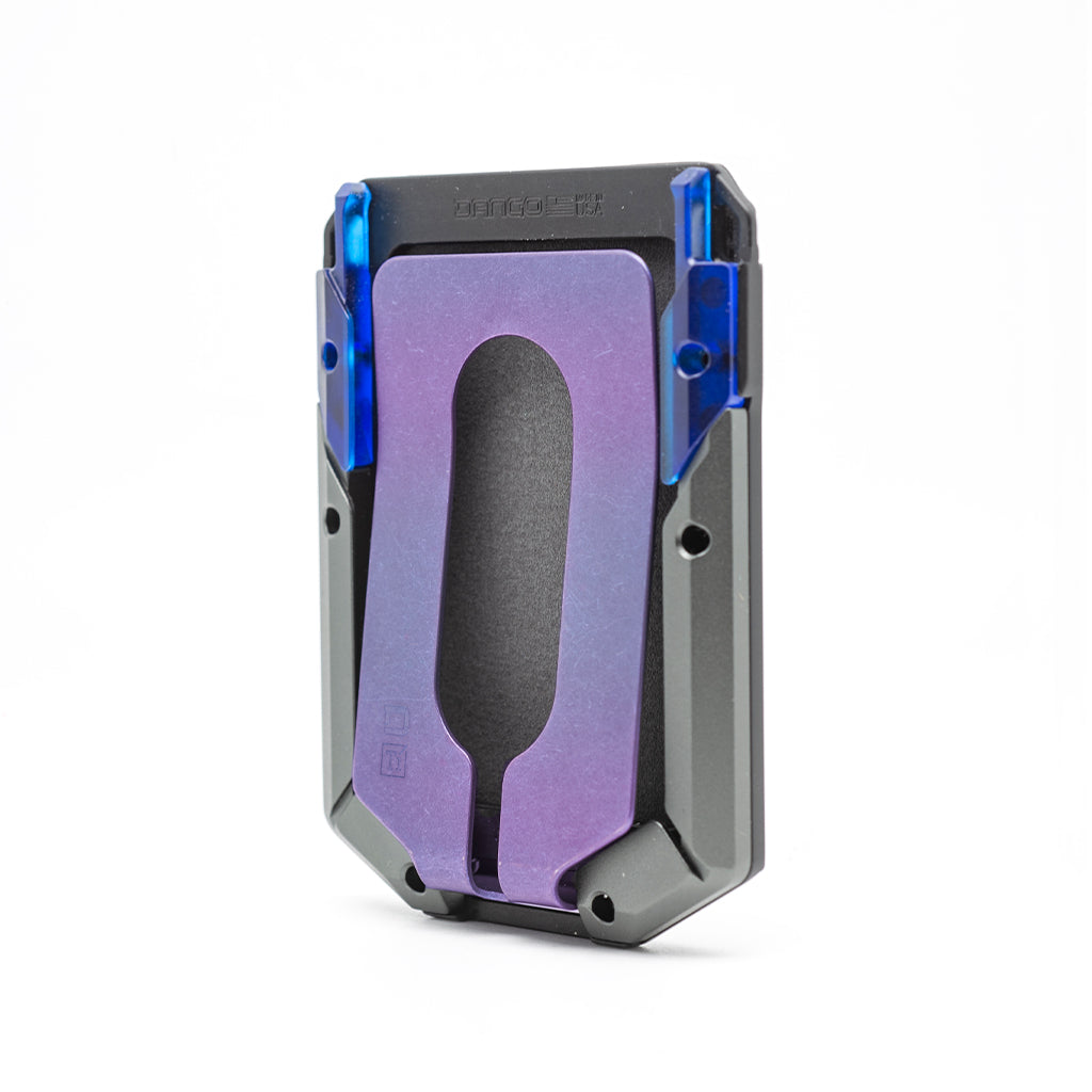 M4 Special Edition Maverick™ Rail Wallet with Burple Anodized Titanium Money Clip