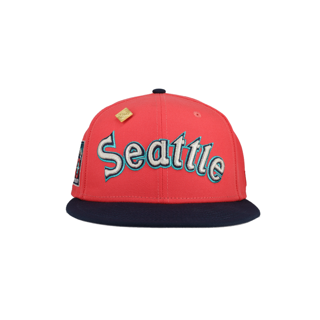 Seattle Mariners 40th Anniversary Side Patch 59Fifty Fitted Hat