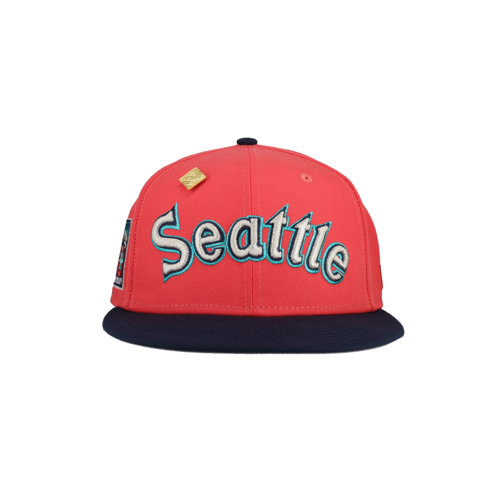 Seattle Mariners 40th Anniversary Side Patch 59Fifty Fitted Hat