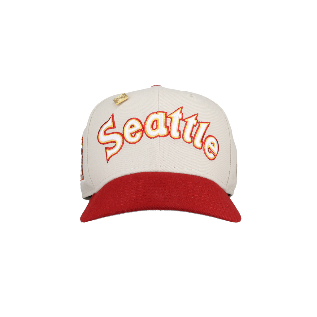 Seattle Mariners April 4th Collection 40th Anniversary Patch Fitted Hat