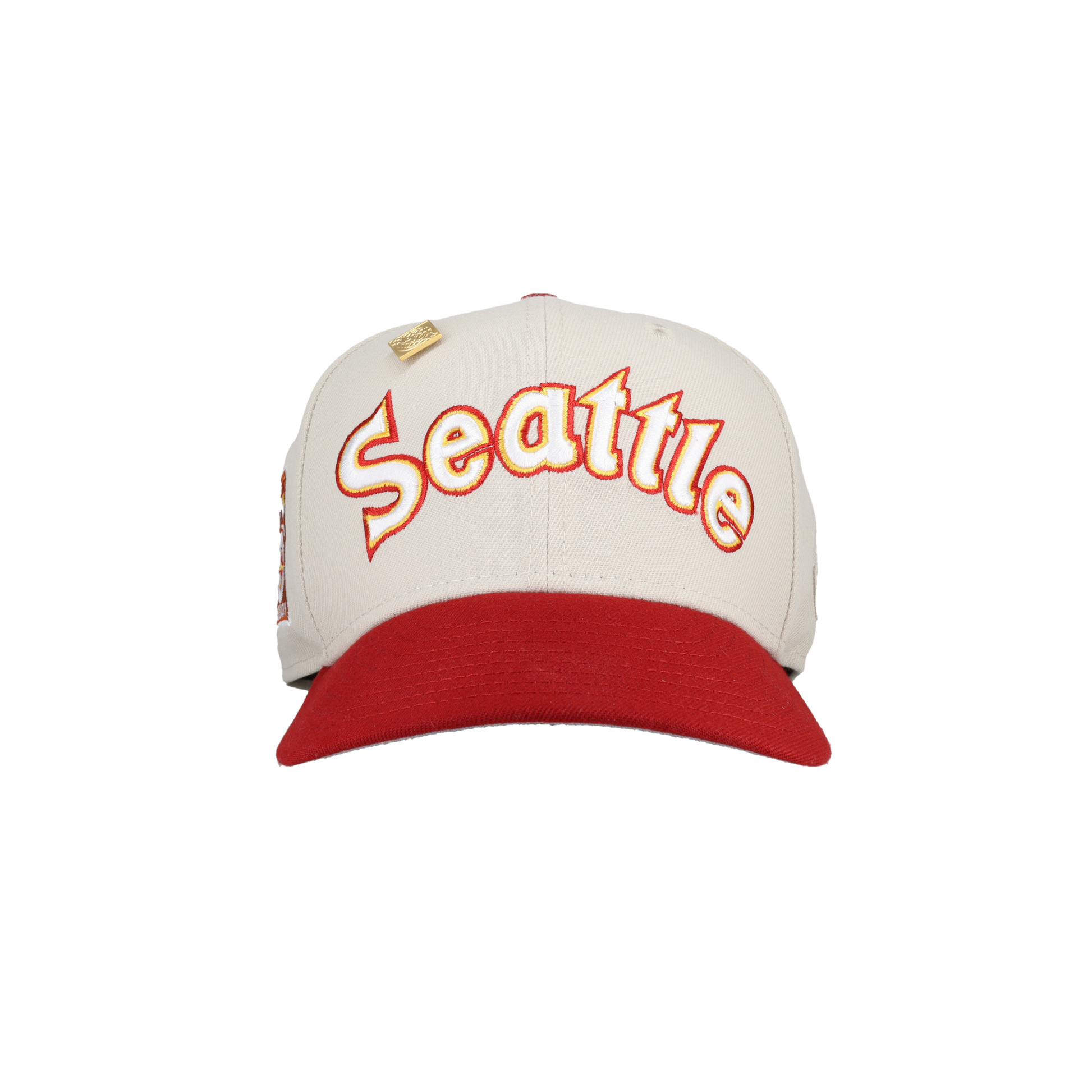 Seattle Mariners April 4th Collection 40th Anniversary Patch Fitted Hat